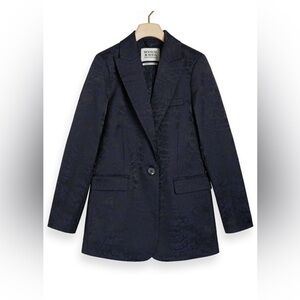 Scotch & Soda Feather Jacquard - Single Breasted Jacket